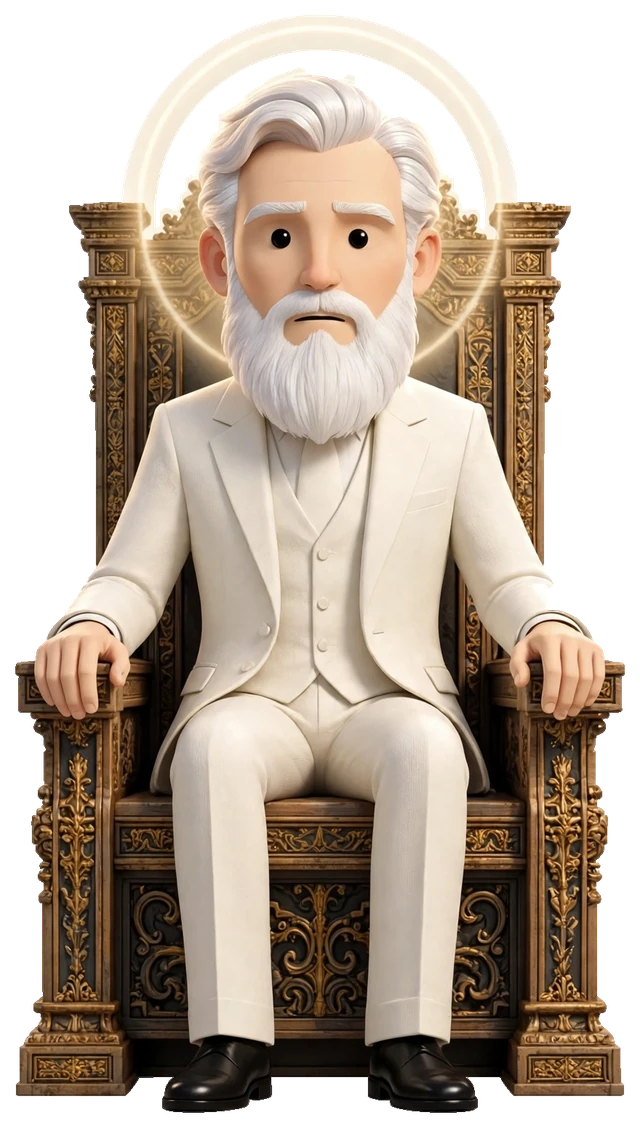 The Architect enthroned