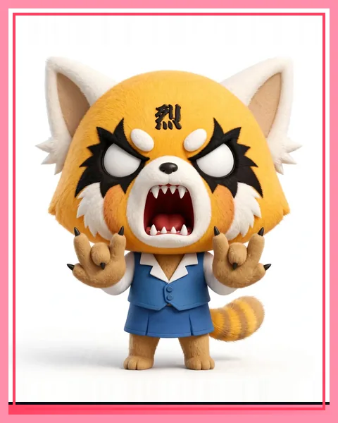 Portrait of Master Editor Aggretsuko